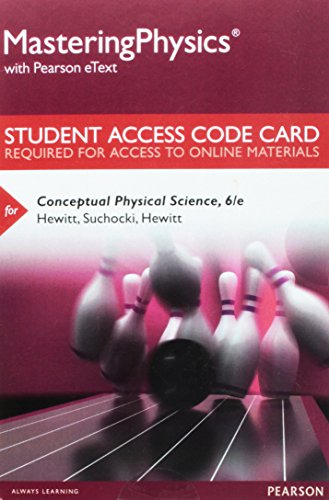 Beispielbild für Mastering Physics with Pearson eText -- Standalone Access Card -- for Conceptual Physical Science zum Verkauf von Textbooks_Source