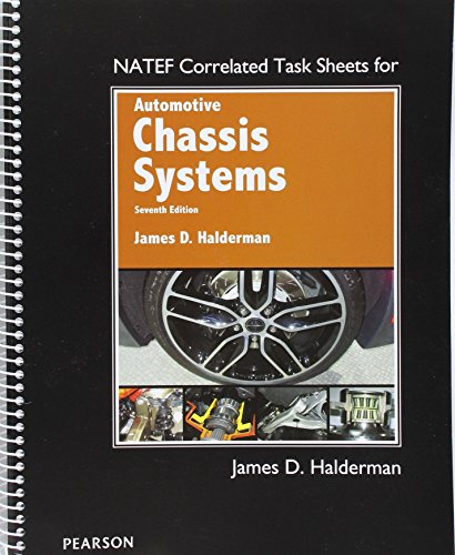 Imagen de archivo de NATEF Correlated Job Sheets for Automotive Chassis Systems a la venta por HPB-Red