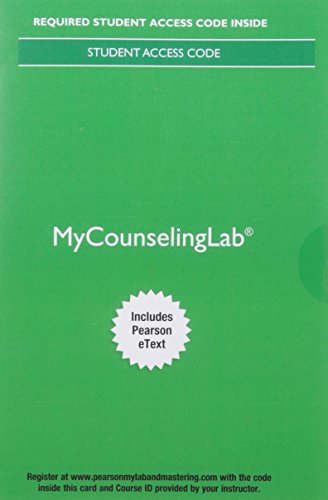 9780134074290: MyLab Counseling with Pearson eText -- Access Card -- for Foundations of Addictions Counseling (My Counseling Lab)