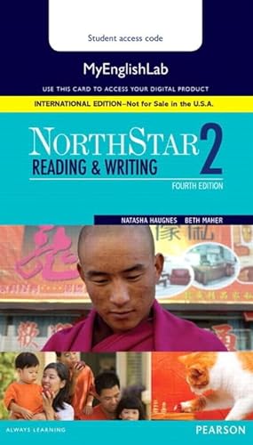 Imagen de archivo de NorthStar Reading and Writing 2 MyEnglishLab, International Edition (4th Edition) - Standalone book a la venta por Iridium_Books