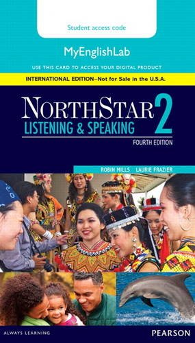 9780134078250: NorthStar 2 MyEnglishLab Access Code: Listening & Speaking