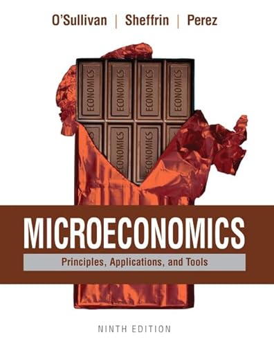 Beispielbild fr Microeconomics: Principles, Applications, and Tools zum Verkauf von ZBK Books