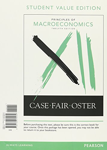 Imagen de archivo de Principles of Macroeconomics, Student Value Edition (12th Edition) a la venta por SecondSale
