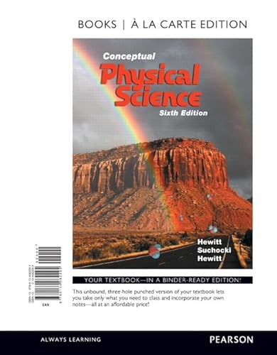 Stock image for Conceptual Physical Science, Books a la Carte Edition (6th Edition) for sale by SecondSale