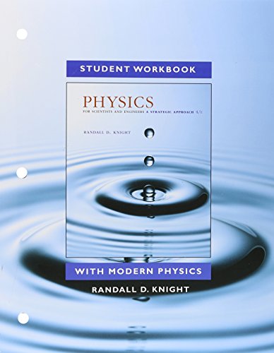 Imagen de archivo de Student Workbook for Physics for Scientists and Engineers: A Strategic Approach with Modern Physics a la venta por SecondSale