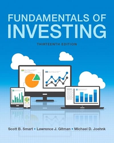Imagen de archivo de Fundamentals of Investing (Pearson Series in Finance) a la venta por Zoom Books Company