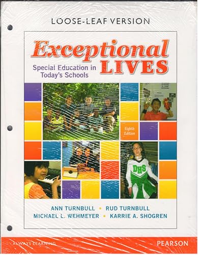 Imagen de archivo de Exceptional Lives: Special Education in Today's Schools a la venta por HPB-Red