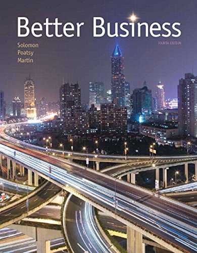 9780134088501: Better Business + MyBizLab with Pearson eText Access Card