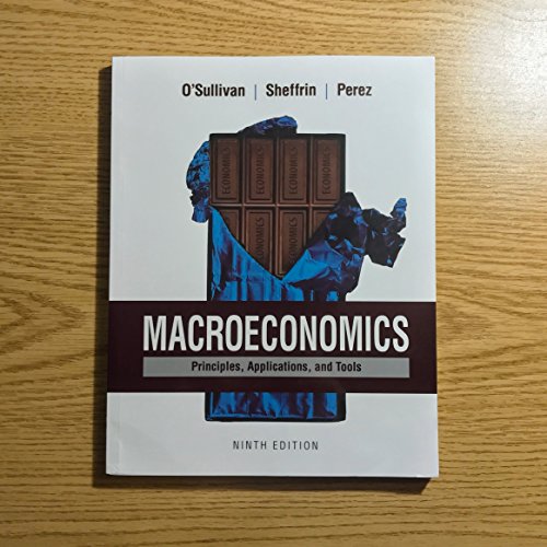 Beispielbild fr Macroeconomics: Principles, Applications, and Tools zum Verkauf von BooksRun