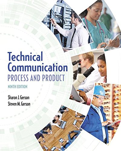 Stock image for Technical Communication: Process and Product (9th Edition) for sale by HPB-Red