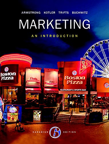 Beispielbild fr Marketing: An Introduction, Sixth Canadian Edition, zum Verkauf von ThriftBooks-Atlanta