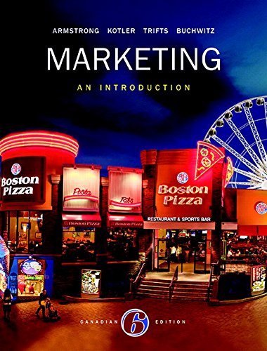 Stock image for Marketing: An Introduction, Sixth Canadian Edition, for sale by ThriftBooks-Atlanta