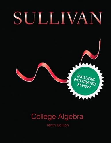 9780134098692: College Algebra + College Algebra with Integrated Review Guided Lecture Notes