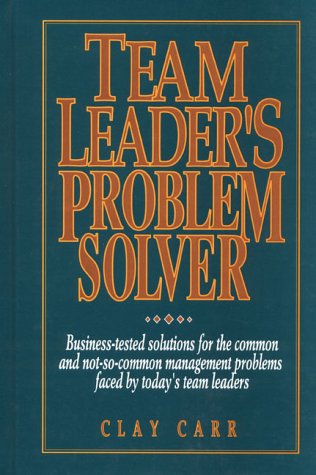 Stock image for Team Leader's Problem Solver for sale by Wonder Book