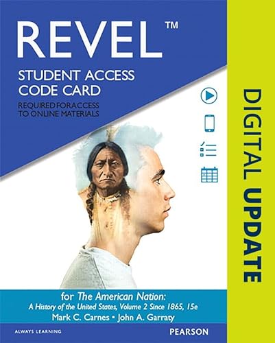 Stock image for Revel for The American Nation: A History of the United States, Volume 2 -- Access Card for sale by Textbooks_Source