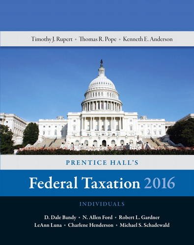 9780134105901: Prentice Hall's Federal Taxation 2016 Individuals