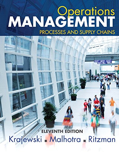 9780134110202: Operations Management: Processes and Supply Chains