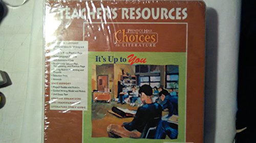 9780134113159: It's Up to You Teacher Resource Book: Choices in Literature, Copper (Choices in Literature (Copper Teacher's Guides))