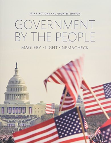 9780134114040: Government By the People, 2014 Election Update Plus NEW MyPoliSciLab for American Government -- Access Card Package
