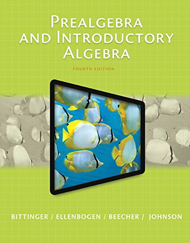 9780134115948: Prealgebra and Introductory Algebra