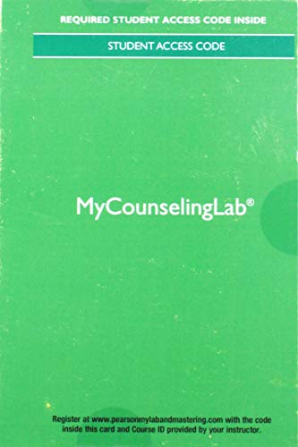 Stock image for MyLab Counseling without Pearson eText -- Access Card -- for Theories for sale by Textbooks_Source