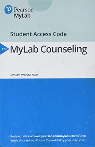 Stock image for MyLab Counseling with Pearson eText -- Access Card -- Generic for sale by BooksRun