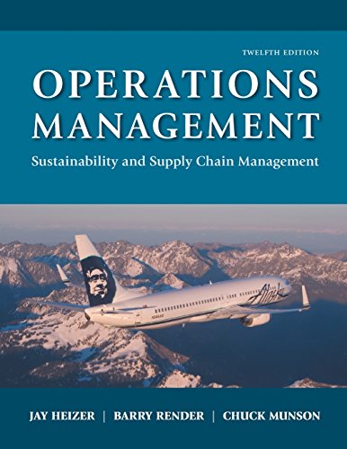 Beispielbild fr Operations Management: Sustainability and Supply Chain Management (12th Edition) zum Verkauf von BooksRun