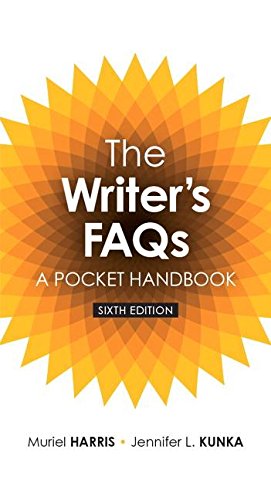 Stock image for Writers FAQs: The, A Pocket Handbook (6th Edition) for sale by Goodwill