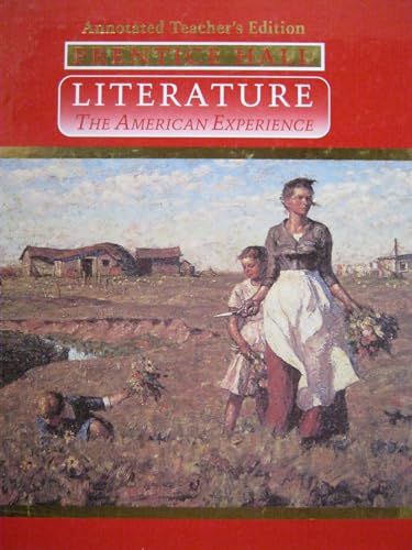 Stock image for Prentice Hall Literature: The American Experience ; 9780134138329 ; 0134138325 for sale by APlus Textbooks