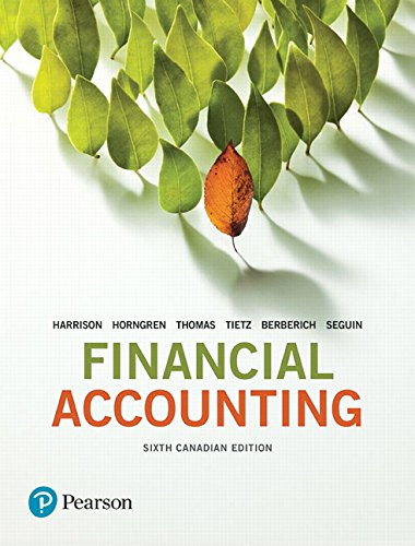 Stock image for Financial Accounting, Sixth Canadian Edition for sale by ThriftBooks-Dallas