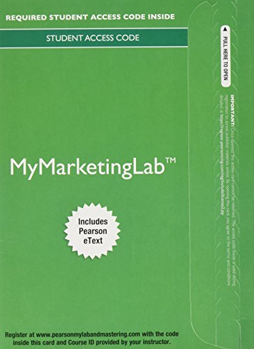 Stock image for MyLab Marketing with Pearson eText -- Access Card -- for Consumer Behavior: Buying, Having, and Being for sale by Textbooks_Source