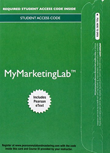 Stock image for MyLab Marketing with Pearson eText -- Access Card -- for Global Marketing for sale by BooksRun