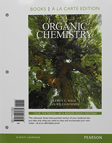 Stock image for Organic Chemistry, Books a la Carte Edition (9th Edition) for sale by BookHolders