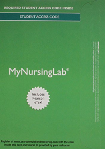 Imagen de archivo de Mylab Nursing with Pearson Etext -- Access Card -- For Pharmacology: Connections to Nursing Practice a la venta por Jenson Books Inc