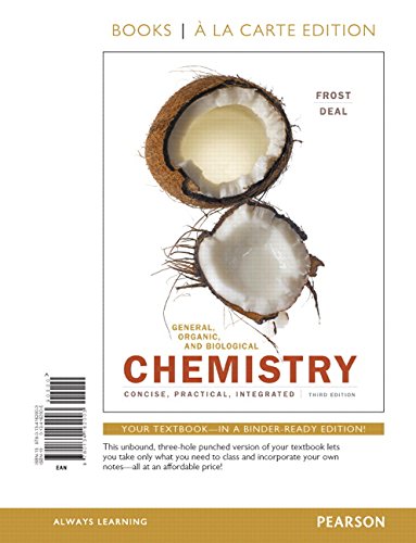 Beispielbild fr General, Organic, and Biological Chemistry, Books a la Carte Edition (3rd Edition) zum Verkauf von BooksRun