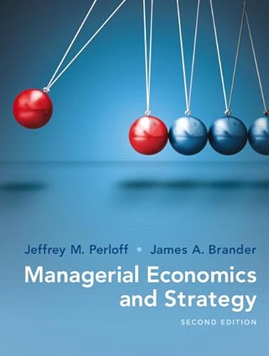 Stock image for Managerial Economics and Strategy (The Pearson Series in Economics) for sale by Red's Corner LLC