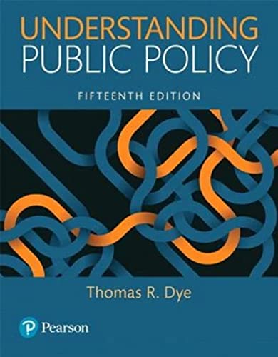 Stock image for Understanding Public Policy (15th Edition) for sale by SecondSale