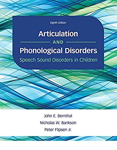 Imagen de archivo de Articulation and Phonological Disorders: Speech Sound Disorders in Children a la venta por BooksRun