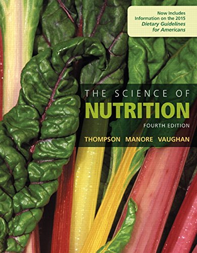Imagen de archivo de Thompson : The Science of Nutrition a la venta por Better World Books