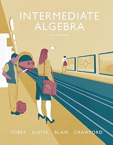 Beispielbild fr Intermediate Algebra (8th Edition) zum Verkauf von SecondSale