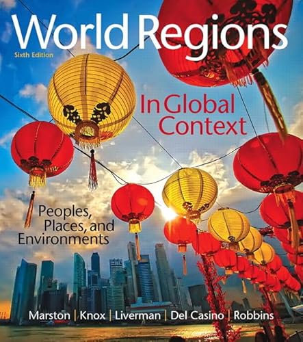 Beispielbild fr World Regions in Global Context: Peoples, Places, and Environments (Masteringgeography) zum Verkauf von A Squared Books (Don Dewhirst)