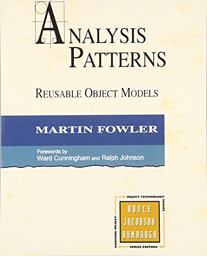9780134186054: Analysis Patterns: Reusable Object Models