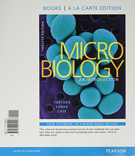 Stock image for Microbiology: An Introduction, Books a la Carte Edition and Modified Mastering Microbiology with Pearson eText & ValuePack Access Card (12th Edition) for sale by Textbooks_Source