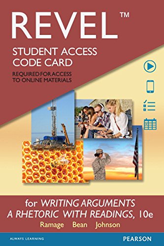 9780134192178: Revel for Writing Arguments: A Rhetoric with Readings -- Access Card