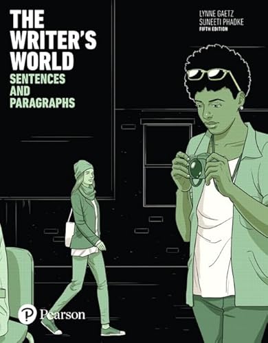 Imagen de archivo de Writer's World, The: Sentences and Paragraphs a la venta por BooksRun