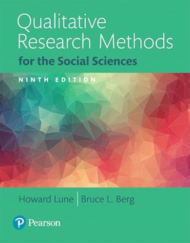 Beispielbild fr Qualitative Research Methods for the Social Sciences zum Verkauf von BooksRun