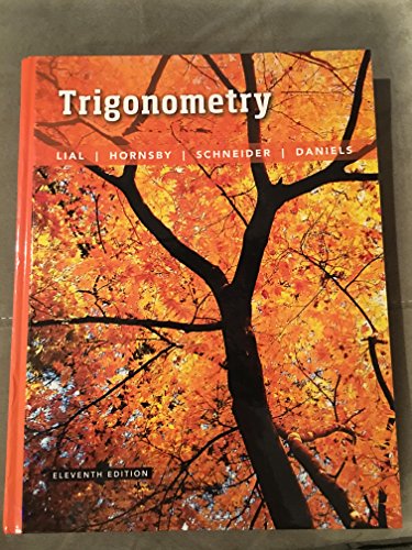 Stock image for Trigonometry for sale by A Team Books