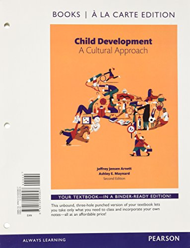 Imagen de archivo de Child Development: A Cultural Approach -- Books a la Carte (2nd Edition) a la venta por GoldenDragon