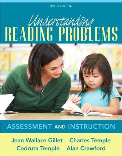 Beispielbild fr Understanding Reading Problems: Assessment and Instruction, Loose-Leaf Version (9th Edition) zum Verkauf von SecondSale