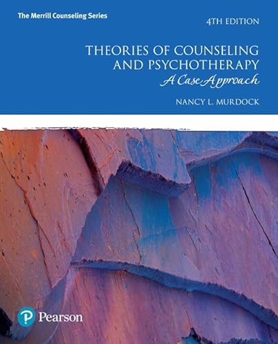Stock image for Theories of Counseling and Psychotherapy: A Case Approach (4th Edition) (The Merrill Counseling Series) for sale by SecondSale